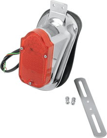 DRAG SPECIALTIES Tombstone Taillight/License Plate Mount - Top Tag - Red Lens L24-0425LED