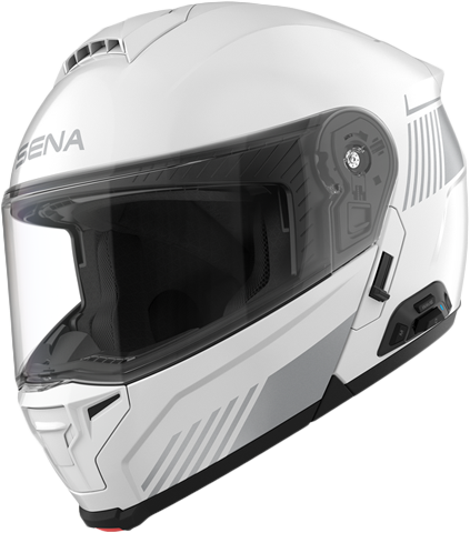 Specter Smart Flip Up Helmet White Lg