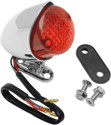 DRAG SPECIALTIES Taillight - Bobber - Red Lens 12-6015