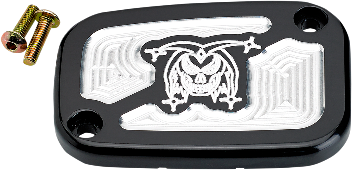 JOKER MACHINE Front Brake Master Cylinder Cover - Joker - Black 08-003B