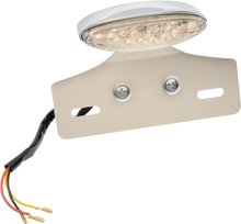 DRAG SPECIALTIES Taillight/License Plate Mount - Cat Eye -Clear Lens - Red LED L24-65D9CLEDK
