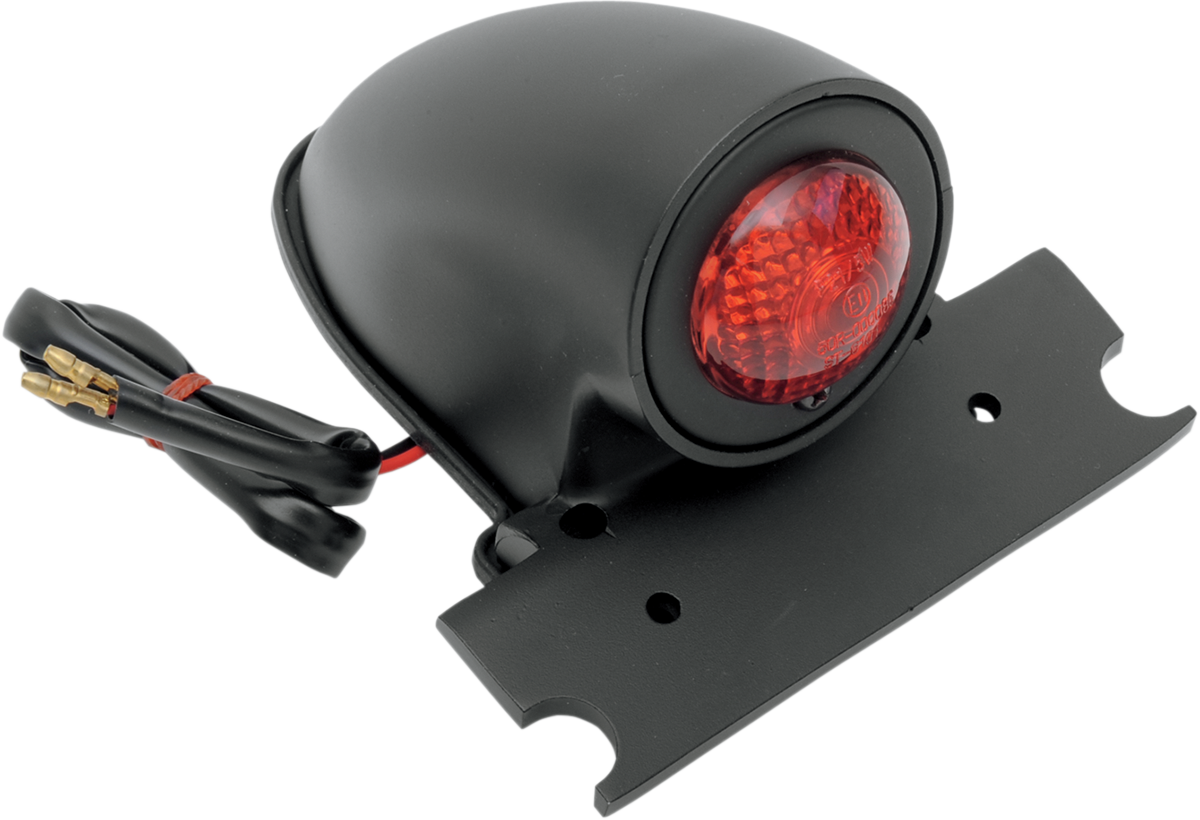 DRAG SPECIALTIES Taillight - License Plate Moutn - Black 20-6525BE