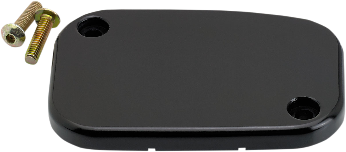 JOKER MACHINE Hydraulic Clutch Master Cylinder Cover - Smooth - Black 08-007B