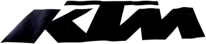 FACTORY EFFEX Die-Cut Decal - 3' - KTM Black 19-94556
