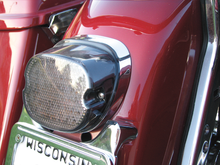DRAG SPECIALTIES Taillight - Bottom Tag Light - Smoke L24-0436DMLED