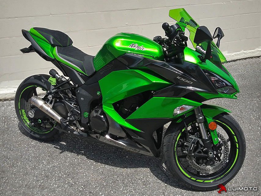 LUIMOTO (S-Touring) Passenger Seat Covers for the KAWASAKI NINJA 1000 (17-19)
