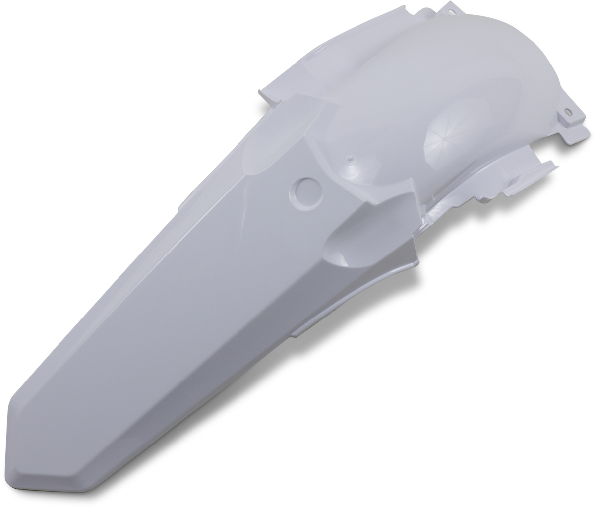 UFO MX Rear Fender - White - Yamaha - YZ '15-'21 YA04843-046