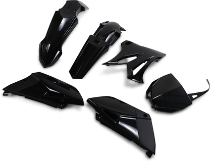 UFO Replacement Body Kit - Black - Yamaha - YZ '15-'21 YAKIT320-001