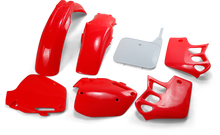 UFO Body Kit - '92-'94 OEM Red/White - Honda - CR '91-'94 HOKIT090-999W