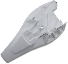 UFO MX Rear Fender - '18-'19 OEM White - Husqvarna - TC '18-'24 HU03383-041