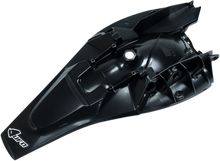 UFO MX Rear Fender - Black - Husqvarna - TC '18-'24 HU03383-001