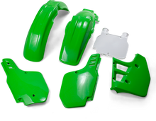 UFO Replacement Body Kit - OEM Green/White - Kawasaki - KX '89 KAKIT197-999