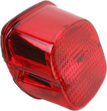 DRAG SPECIALTIES Taillight Lens - Bottom Tag Window - Red 12-0411D