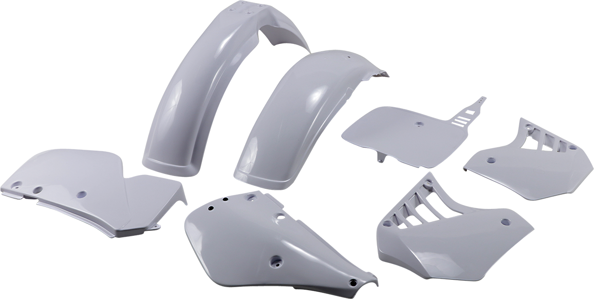 UFO Replacement Body Kit - OEM White -Yamaha - YZ '87-'88 YAKIT299-999