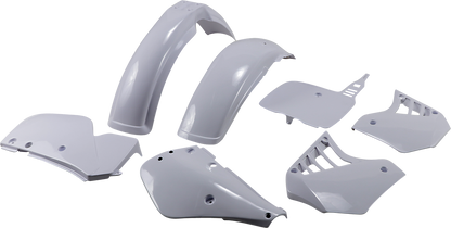 UFO Replacement Body Kit - OEM White -Yamaha - YZ '87-'88 YAKIT299-999