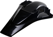 UFO MX Rear Fender - Black - Husqvarna - FC/TC '16-'18 HU03364-001