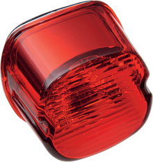 DRAG SPECIALTIES Laydown Taillight Lens - Red 12-0416A