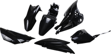 UFO Replacement Body Kit - Black - Kawasaki - KLX '10-'25 KA37003-001