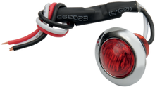 PRO-ONE PERF.MFG. Mini Marker Light - Dual Function - Red LED - Red Lens 402210