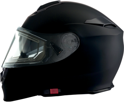 Z1R Solaris Helmet - Electric - Dual Pane - Flat Black - Large 0120-0450