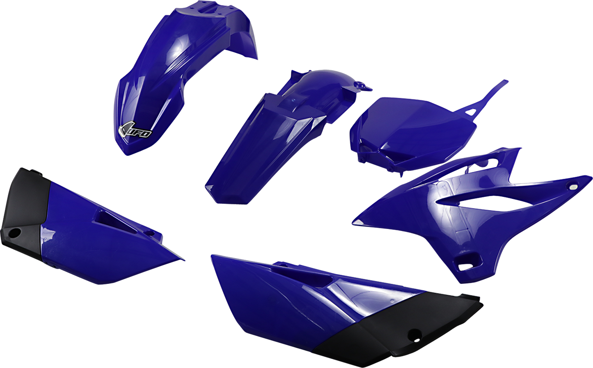 UFO Replacement Body Kit - Reflex Blue/Black - Yamaha - YZ '15-'21 YAKIT320-089