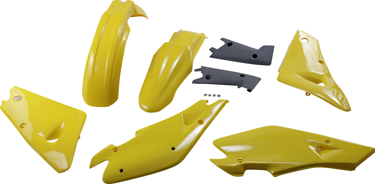 UFO Body Kit - OEM Yellow/Gray - Husqvarna - CR '00-'03 HUKIT600-999