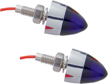 PRO-ONE PERF.MFG. Bullet Mini Marker Lights - Blue 402260
