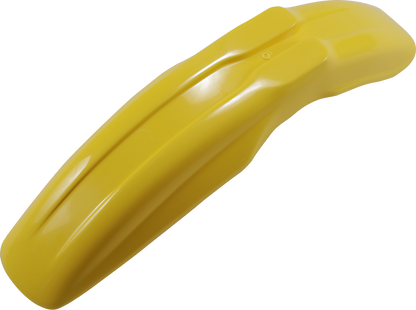 UFO Universal Supermoto Front Fender - Dark Yellow PA01027-101