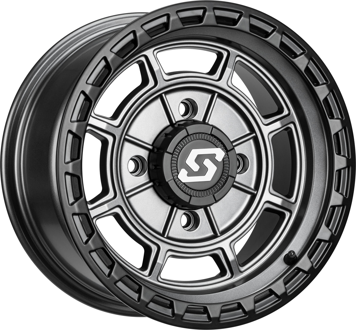 Rift Wheel 15x6 4/137 5+1 (+40mm) Carbon Grey