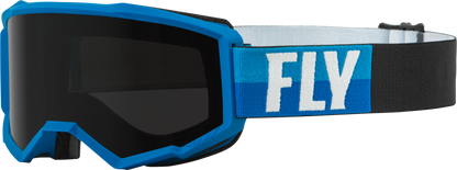 Zone W/C Goggle Blue/Black W/Dark Smoke Hydrophoc Lens