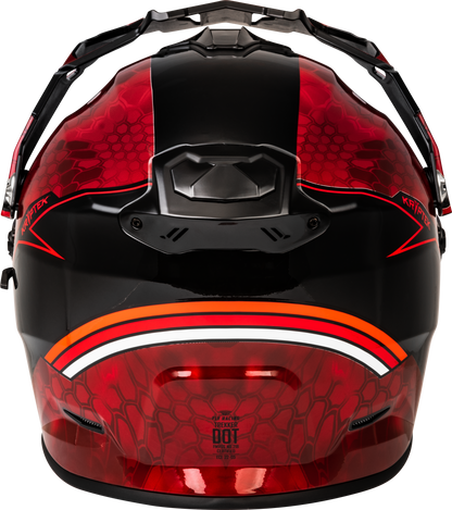 Trekker Kryptek Conceal Helmet Red/Black Md