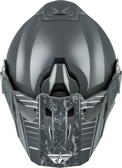 Fly Trekker Granite Helmet Grey/Grey 2x