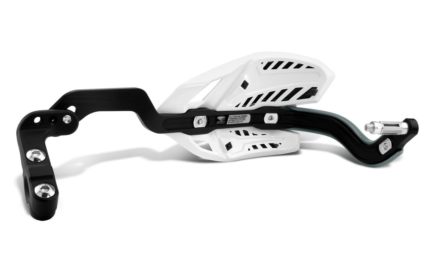 Crm Wrap Around Handguards 7/8" Clamp   White/Black