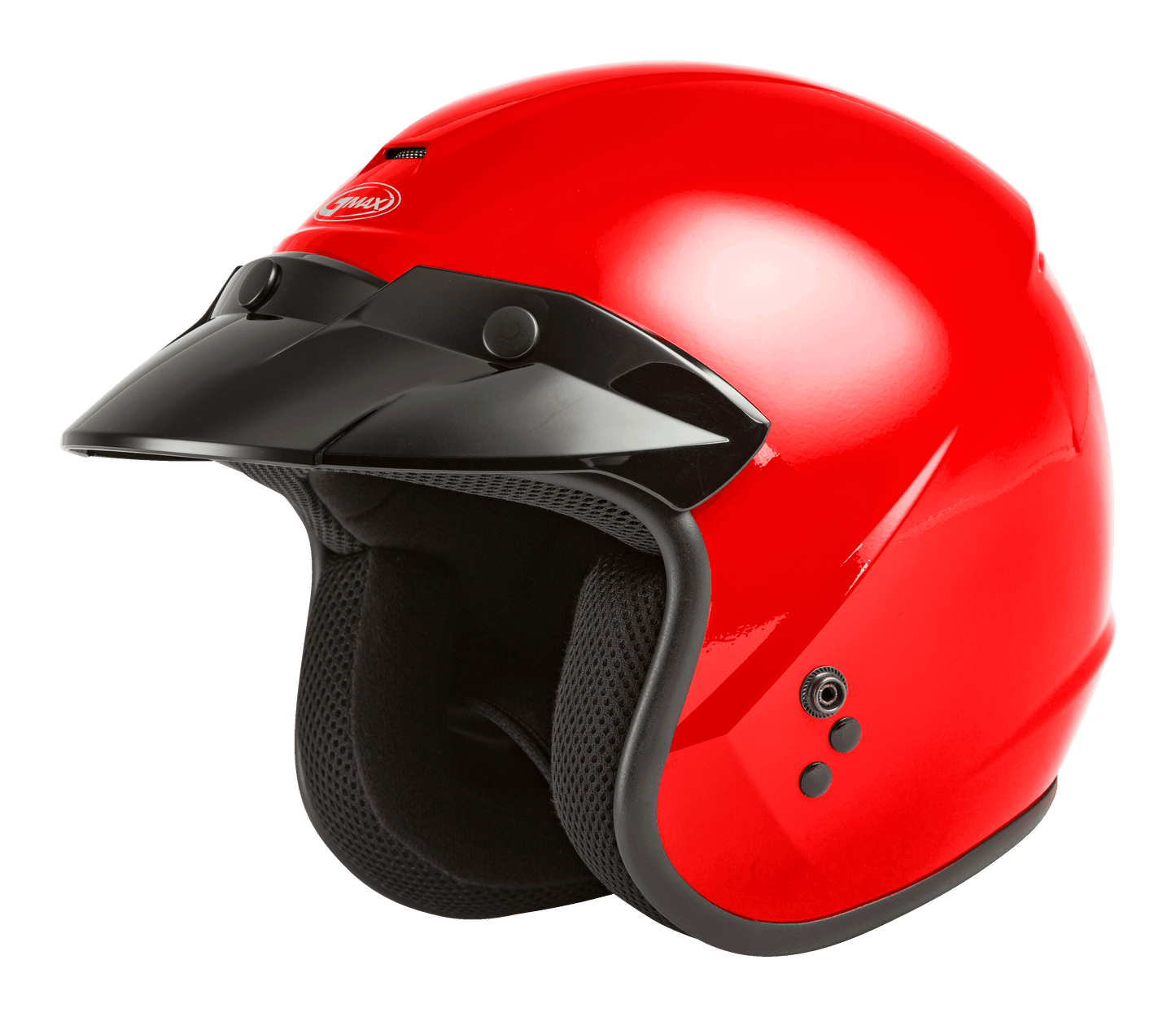 Of 2 Open Face Helmet Red Xl