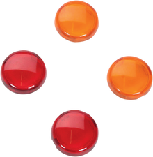 DRAG SPECIALTIES Mini-Duece Lens Kit - Amber/Red 20-6390-A/R