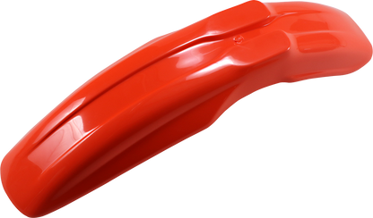 UFO Universal Supermoto Front Fender - Orange PA01027-127