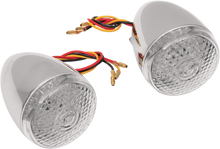 DRAG SPECIALTIES Turn Signal Kit - Clear/Amber - Front 20-6579BCLED