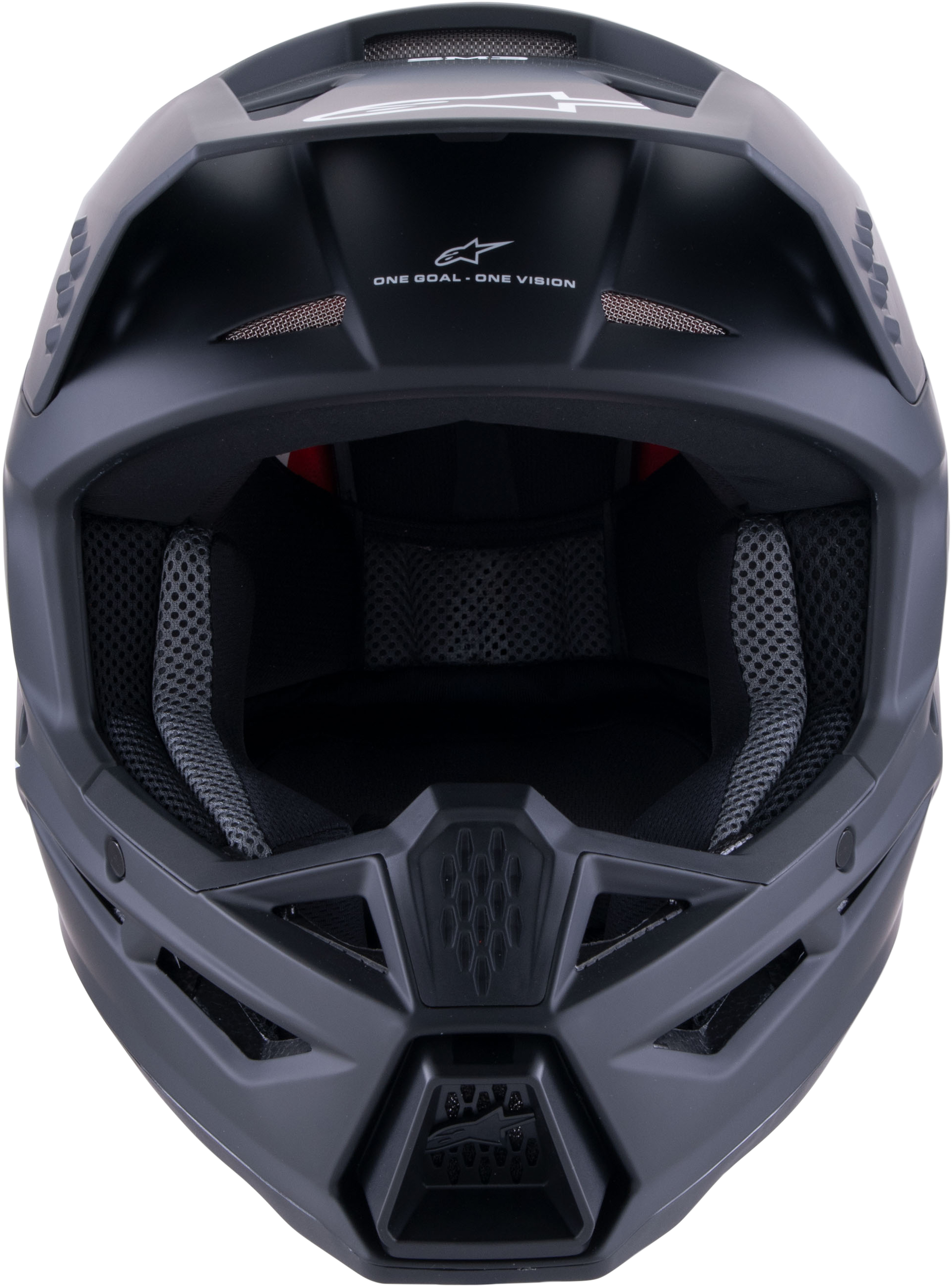 Sm3 Solid Helmet Black Matt Lg