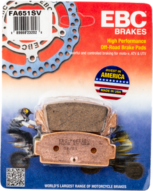 Brake Pads Fa651sv Severe Duty Sv Series