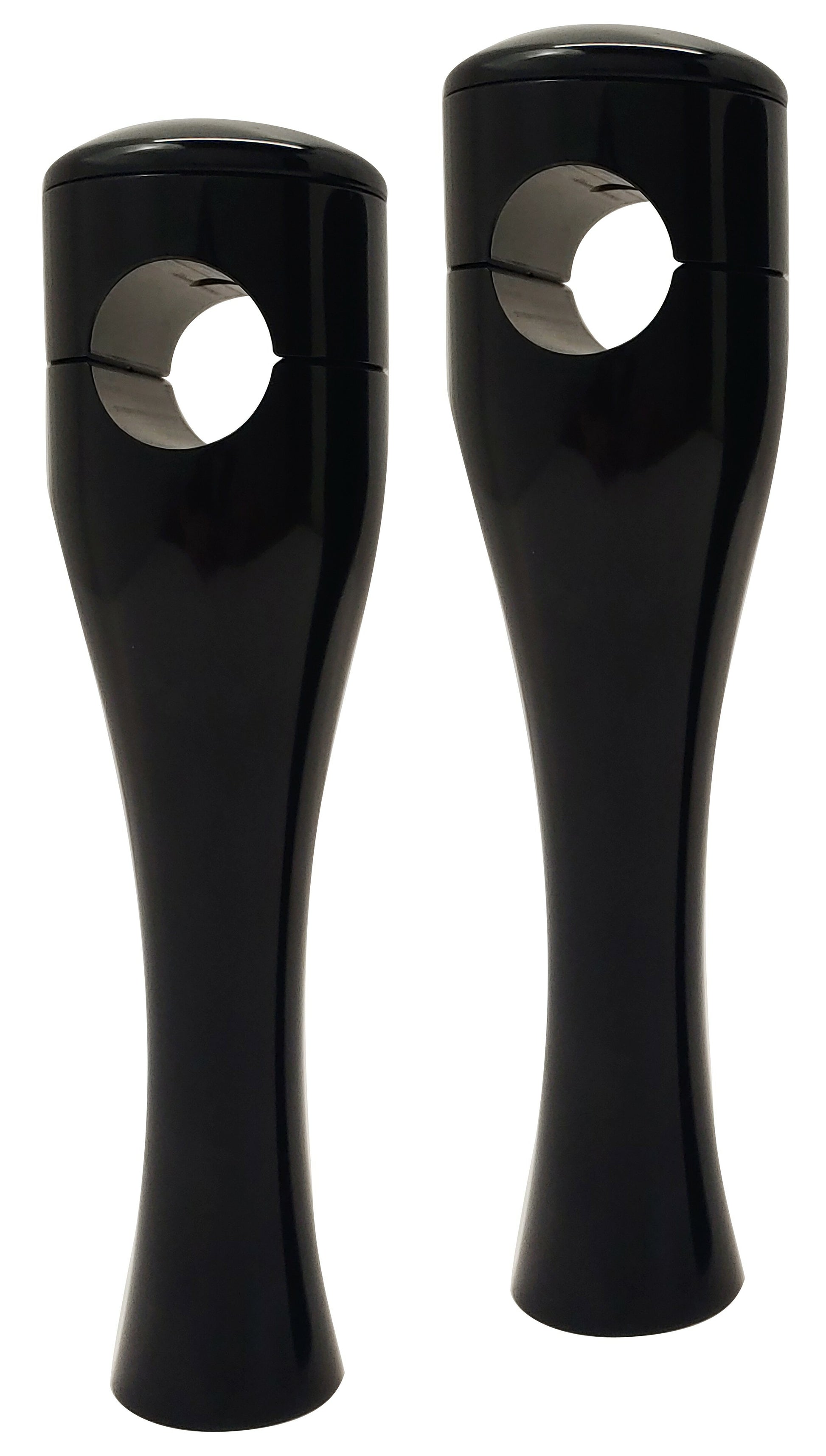 6" Hourglass Riser 1"Bars Fx & Xl Black