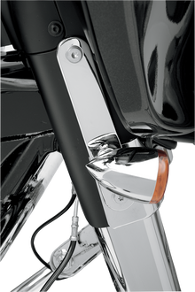 DRAG SPECIALTIES Relocation Mount - Turn Signal - Chrome 2020-0396