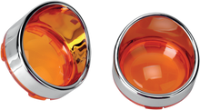 DRAG SPECIALTIES Visor-Style Bezel/Lenses - Amber L22-6828A