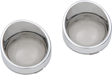 DRAG SPECIALTIES Visor-Style Bezel/Lenses - Smoke L22-6828M