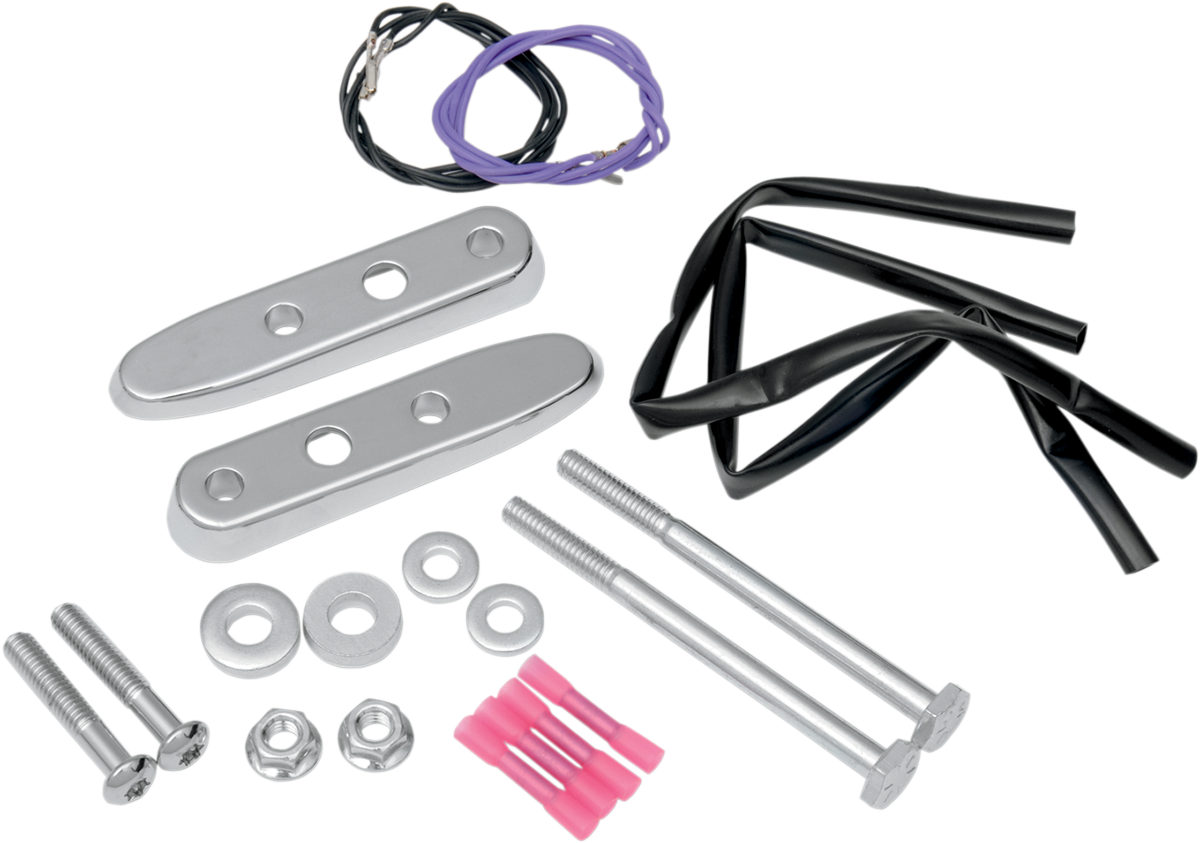 DRAG SPECIALTIES Turn Signal Relocation Kit - Rear - '04-'17 XL L32-03A3