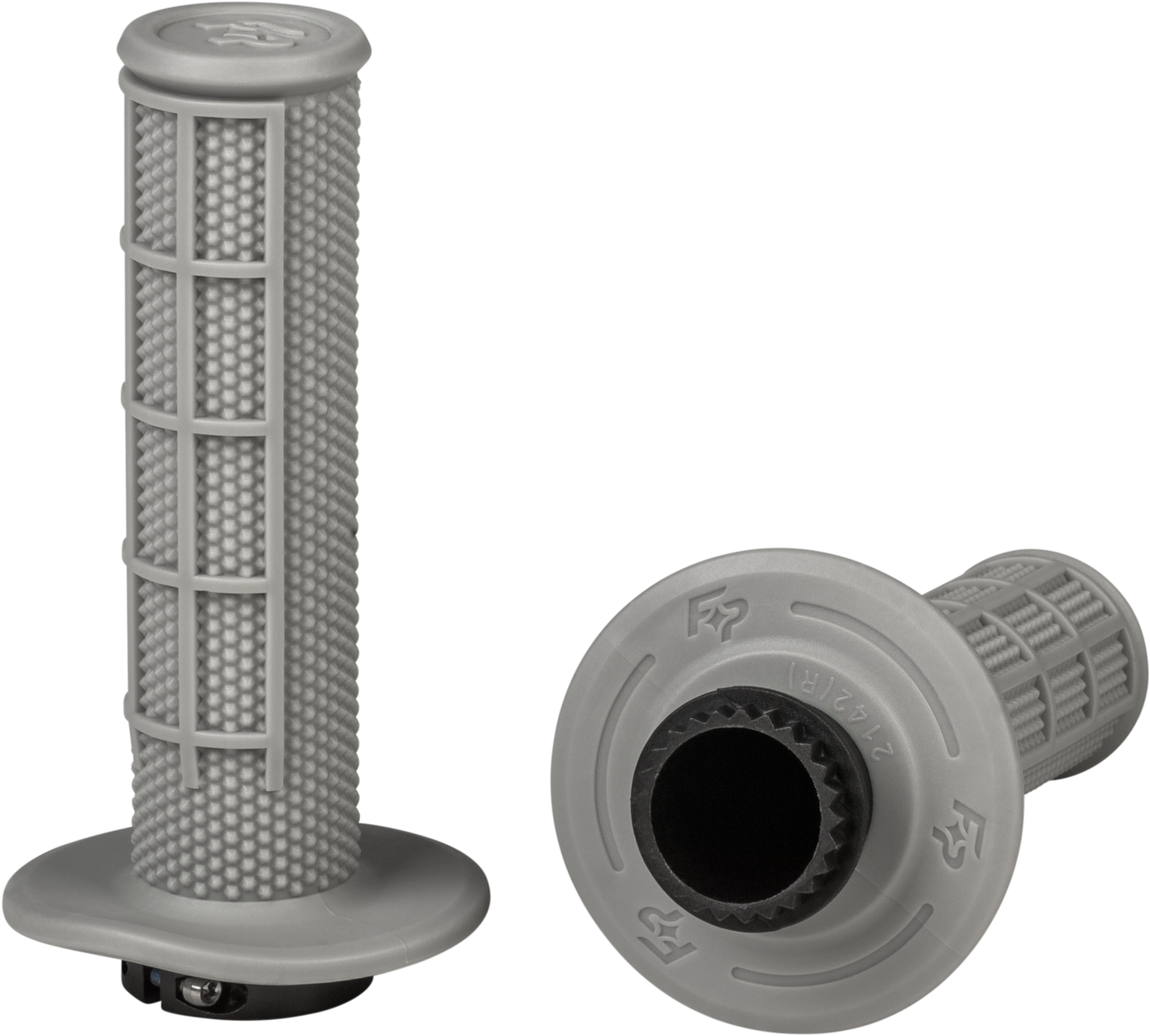 Control Mx Lock On Grips Light Grey (Soft) Half Waffle