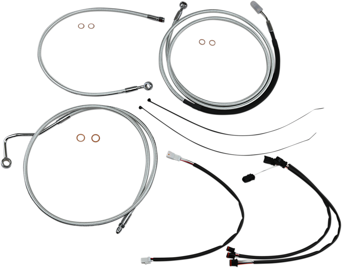 MAGNUM SHIELDING Sterling Chromite II® Upper Handlebar Installation Kit - 15"-17" - '17-'20 FLTR 387882