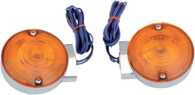 DRAG SPECIALTIES Turn Signal Light Kit - Chrome - Front FLT L12-6030AF