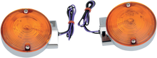 DRAG SPECIALTIES Turn Signal Light Kit - Chrome - Rear FLT L12-6030AR