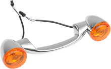 DRAG SPECIALTIES Rear Turn Signal Kit - Harley Davidson - Chrome L20-0380