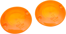 DRAG SPECIALTIES Turn Signal Lens - Amber - FL 12-0203-AL2D